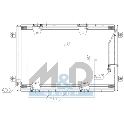 Kondensator, Klimaanlage