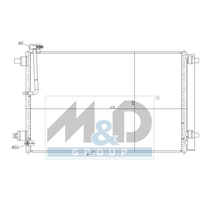 Kondensator, Klimaanlage