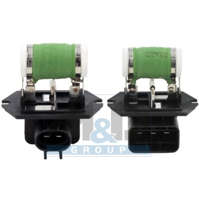 Vorwiderstand, Elektromotor (Kühlerlüfter)