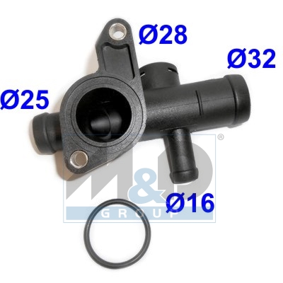 [93150] Kühlmittelflansch