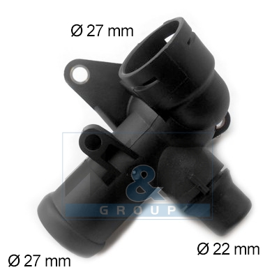 [93207] Kühlmittelflansch