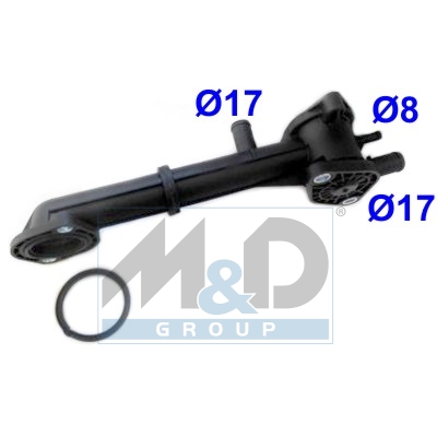 [93236] Kühlmittelflansch