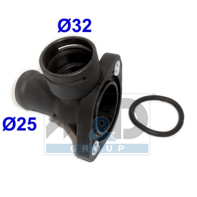 [93179] Kühlmittelflansch