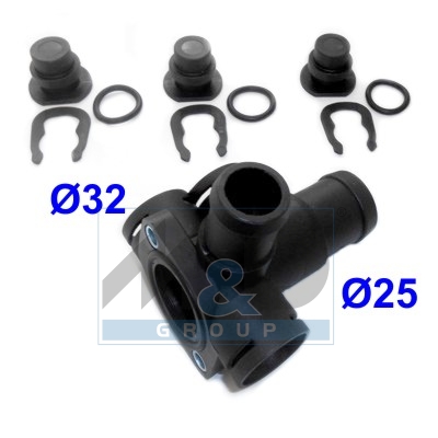 [93239] Kühlmittelflansch