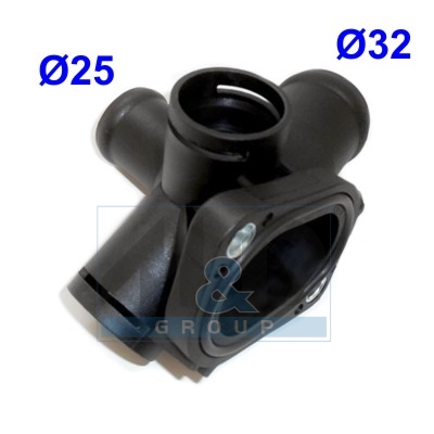 [93111] Kühlmittelflansch