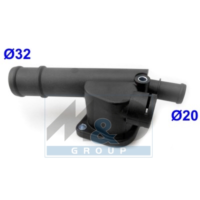 [93198] Kühlmittelflansch