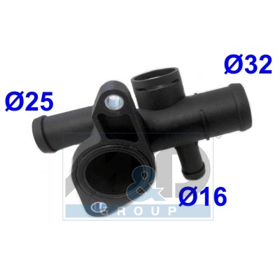 [93124] Kühlmittelflansch