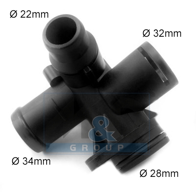 [93246] Kühlmittelflansch