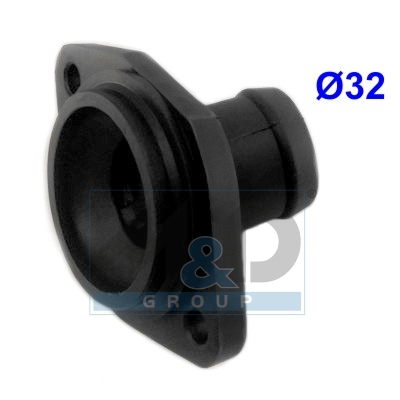 [93117] Kühlmittelflansch