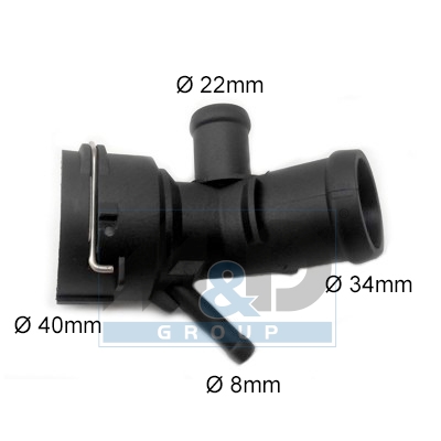 [93515] Kühlmittelflansch