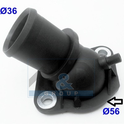 [93167] Kühlmittelflansch