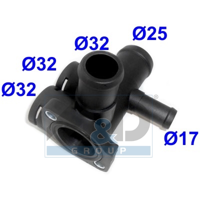 [93197] Kühlmittelflansch