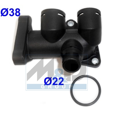 [93113] Kühlmittelflansch