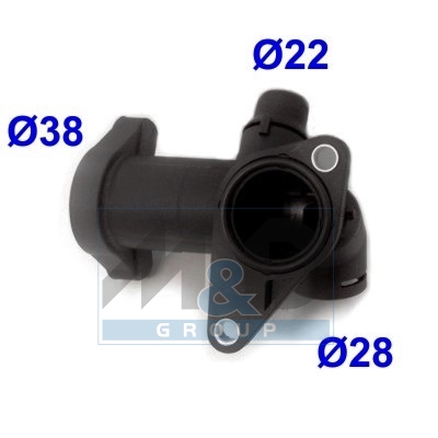 [93166] Kühlmittelflansch