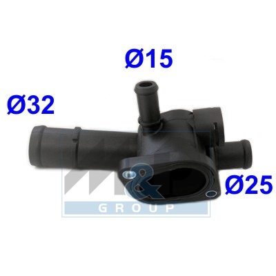 [93122] Kühlmittelflansch