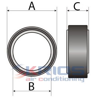 [K22044] Lager, Kompressorwelle