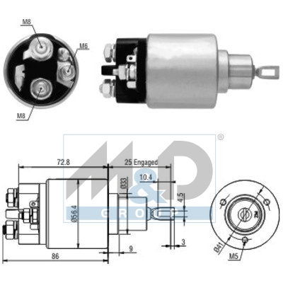 [46010] Magnetschalter, Starter