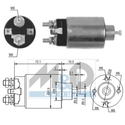 [46095] Magnetschalter, Starter