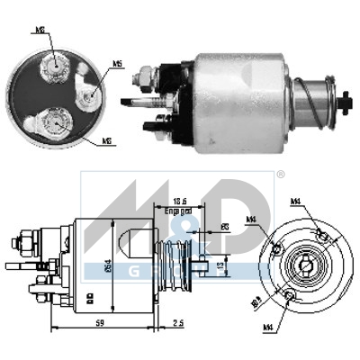 [46169] Magnetschalter, Starter