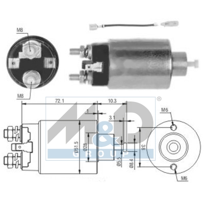 [46142] Magnetschalter, Starter