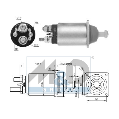 [46252] Magnetschalter, Starter