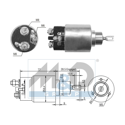 [46278] Magnetschalter, Starter