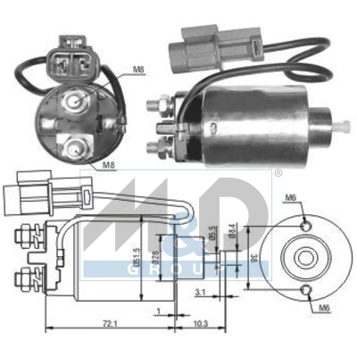 [46180] Magnetschalter, Starter
