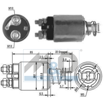 [46119] Magnetschalter, Starter