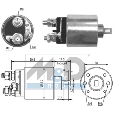 [46122] Magnetschalter, Starter