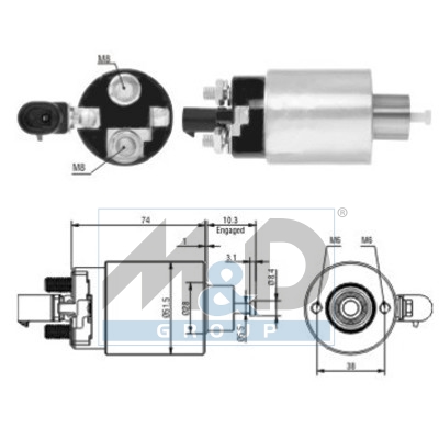 [46171] Magnetschalter, Starter