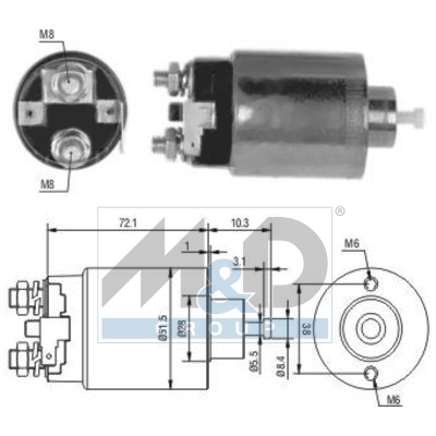 [46179] Magnetschalter, Starter