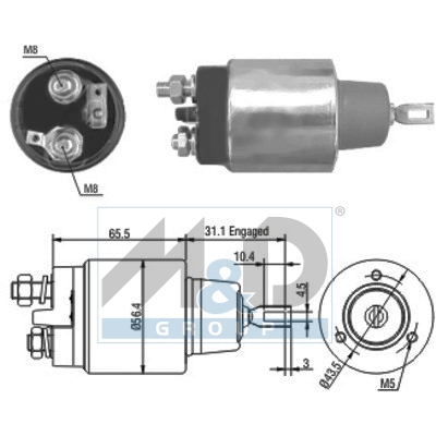 [46073] Magnetschalter, Starter