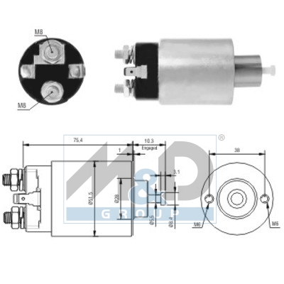 [46167] Magnetschalter, Starter