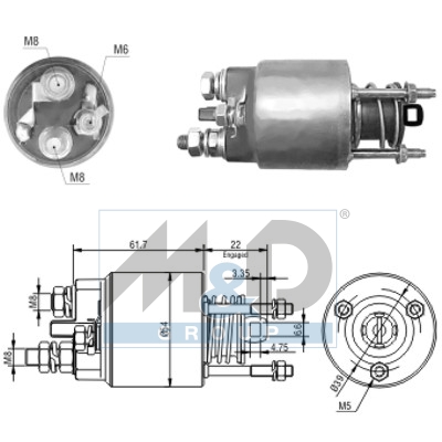 [46152] Magnetschalter, Starter