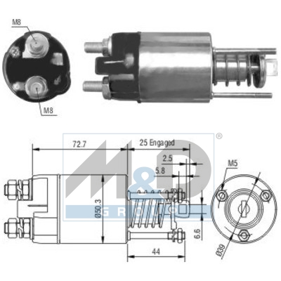 [46045] Magnetschalter, Starter