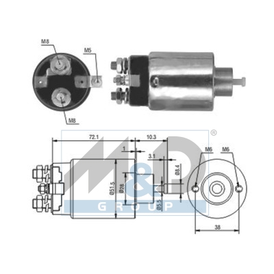 [46093] Magnetschalter, Starter