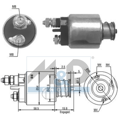 [46020] Magnetschalter, Starter