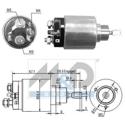 [46138] Magnetschalter, Starter