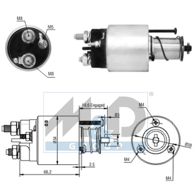 [46054] Magnetschalter, Starter