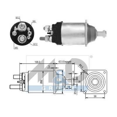 [46254] Magnetschalter, Starter