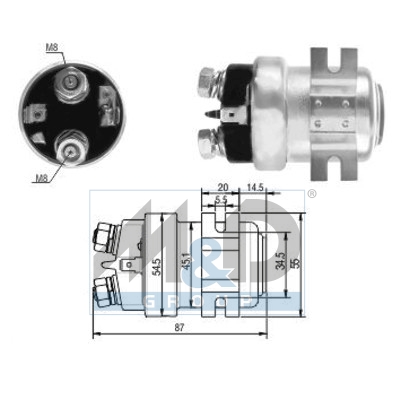 [46001] Magnetschalter, Starter