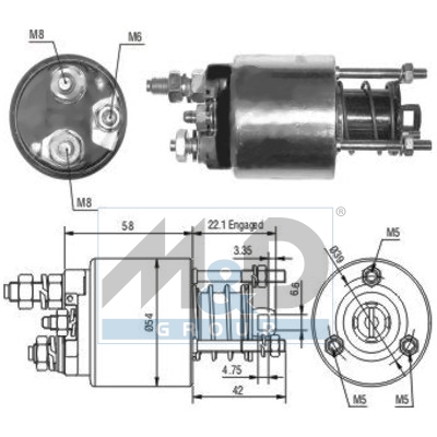 [46077] Magnetschalter, Starter