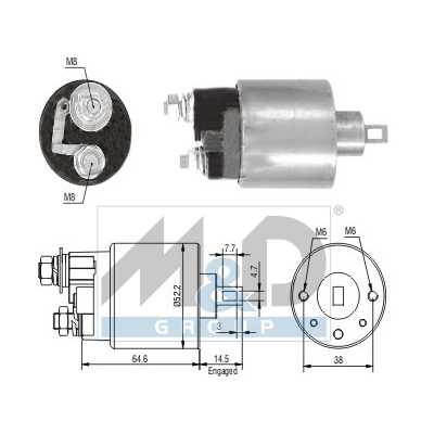 [46235] Magnetschalter, Starter