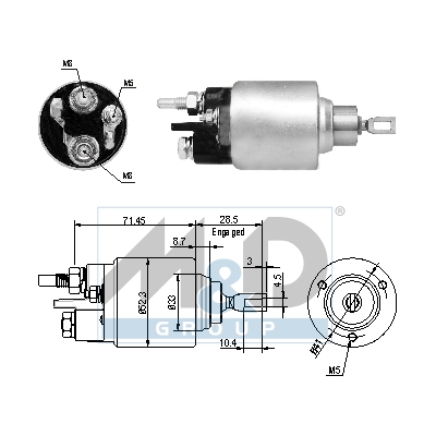 [46264] Magnetschalter, Starter