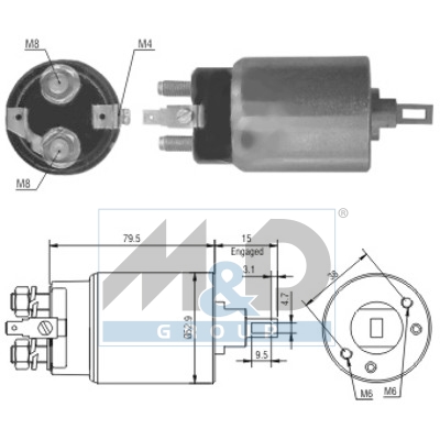[46022] Magnetschalter, Starter