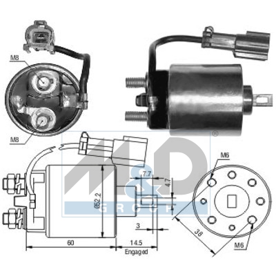 [46090] Magnetschalter, Starter
