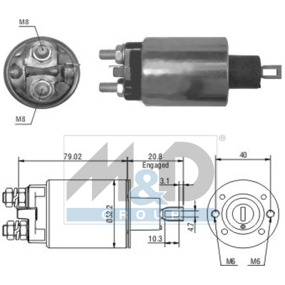 [46165] Magnetschalter, Starter