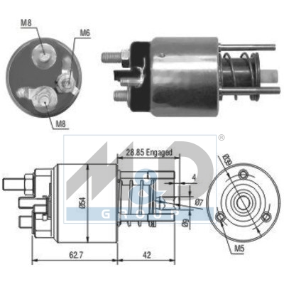 [46050] Magnetschalter, Starter