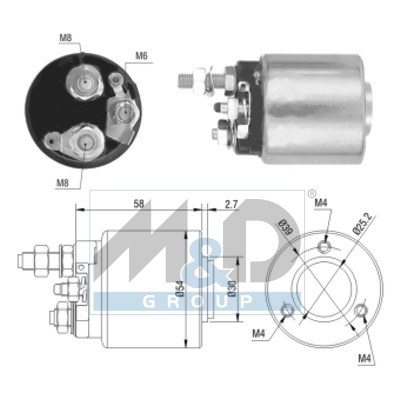 [46008] Magnetschalter, Starter
