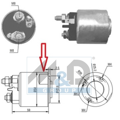 [46086] Magnetschalter, Starter